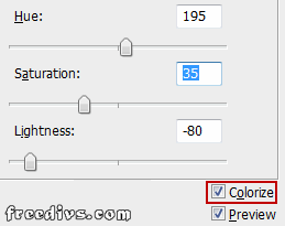 hue saturation values